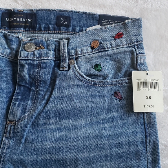 Lucky⭐ Brand Ava Mid Rise Skinny jean with ladybug - Picture 8 of 12